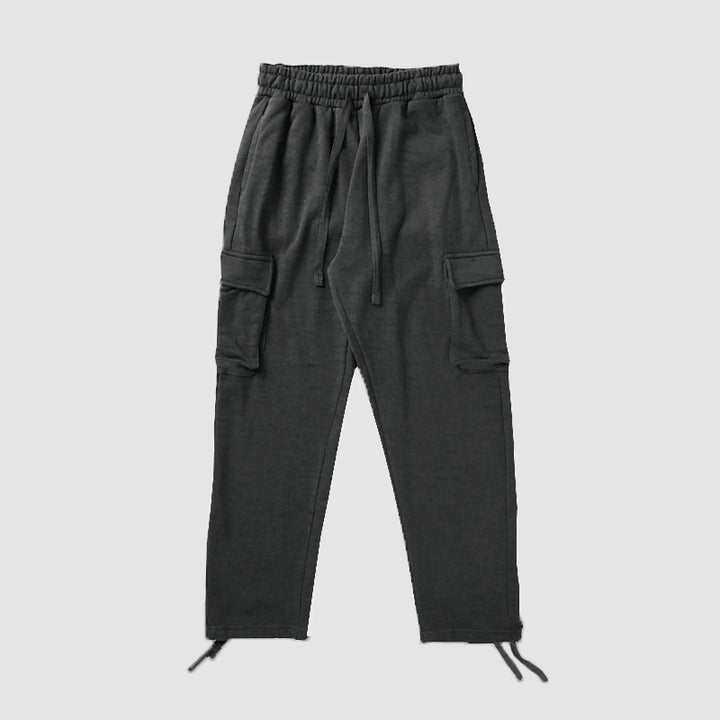 Men's cargo pants with elastic waistband and functional pockets Lune London