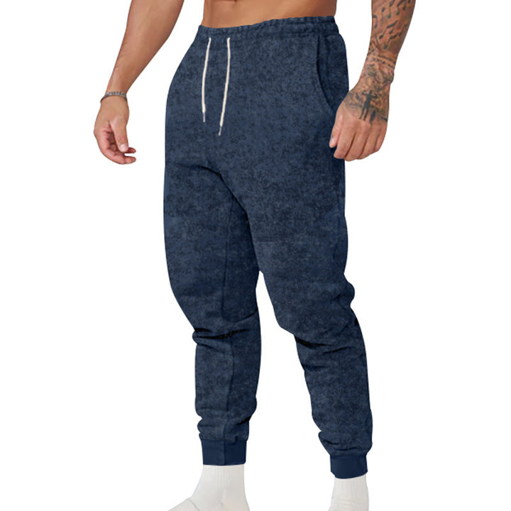 Comfortable sweatpants for men with elastic waist and sporty style Lune London