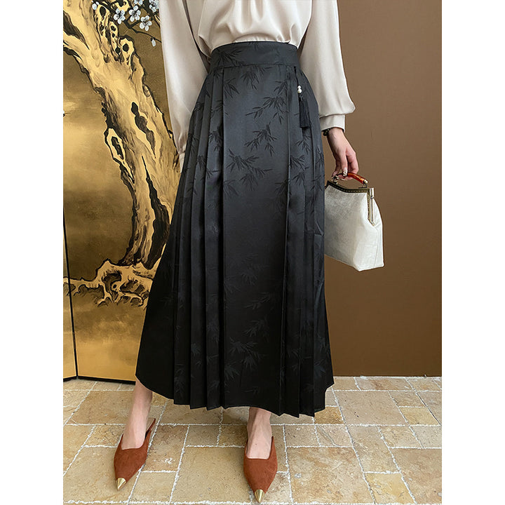 Women's Elegant and Flowing Pleated Skirt Chic & Stil