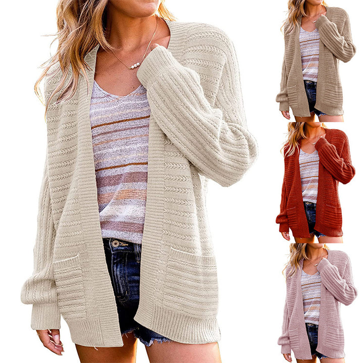 Comfortable knit cardigan for women with special details Lune London