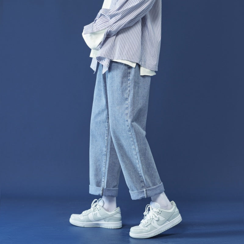 Jeans taille haute décontractés pour femmes Lune London