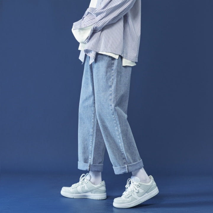 Jeans taille haute décontractés pour femmes Lune London