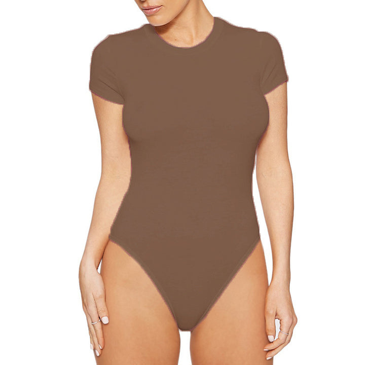 Women's bathing suit with short sleeves and high waist Lune London