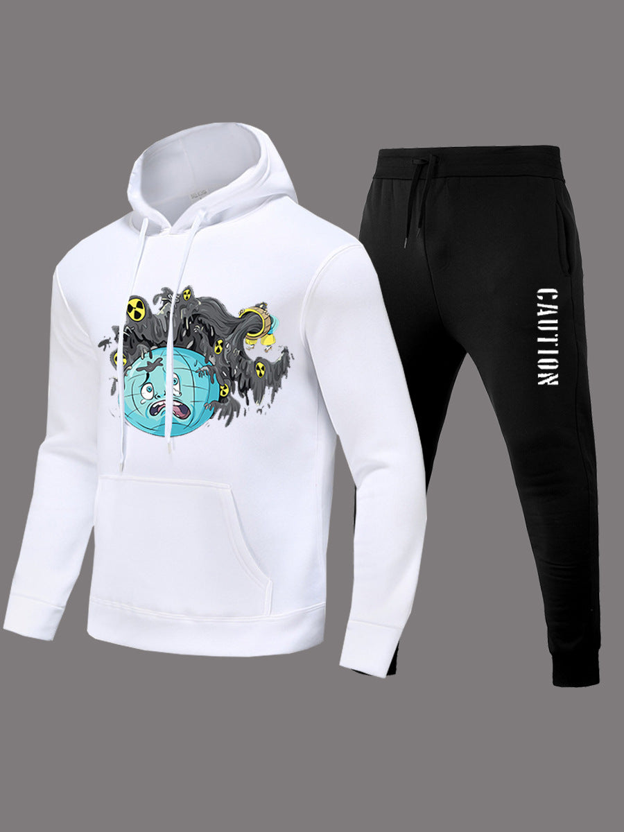 Women's hoodie set with an eye-catching graphic design and comfortable joggers Lune London