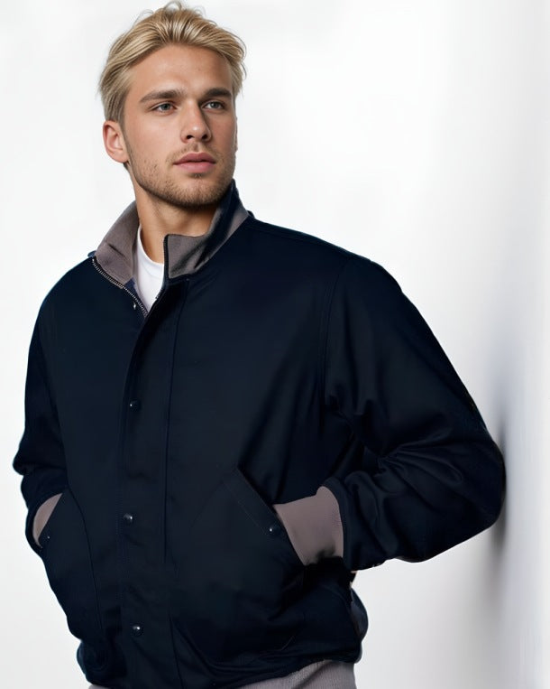 Elegant transition jacket for men with two pockets Lune London