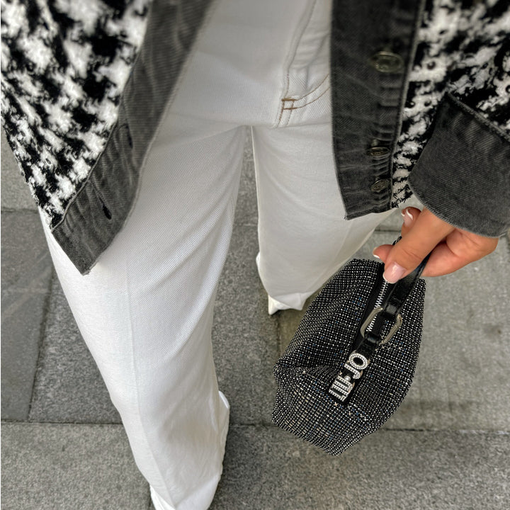 Elegant checkered jacket for women with a loose fit and high-quality details Lune London
