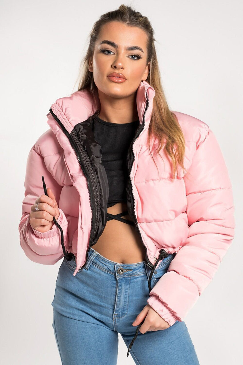 Ladies stylish, short cut padded jacket Lune London