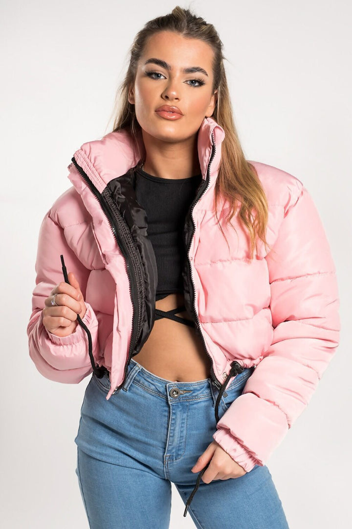 Ladies stylish, short cut padded jacket Lune London
