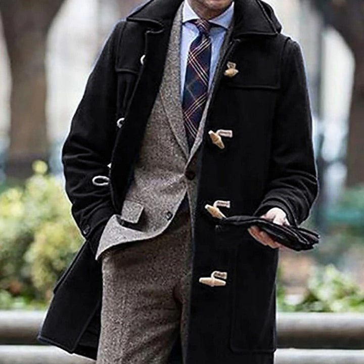 Elegant duffle coat for men with classic design Lune London
