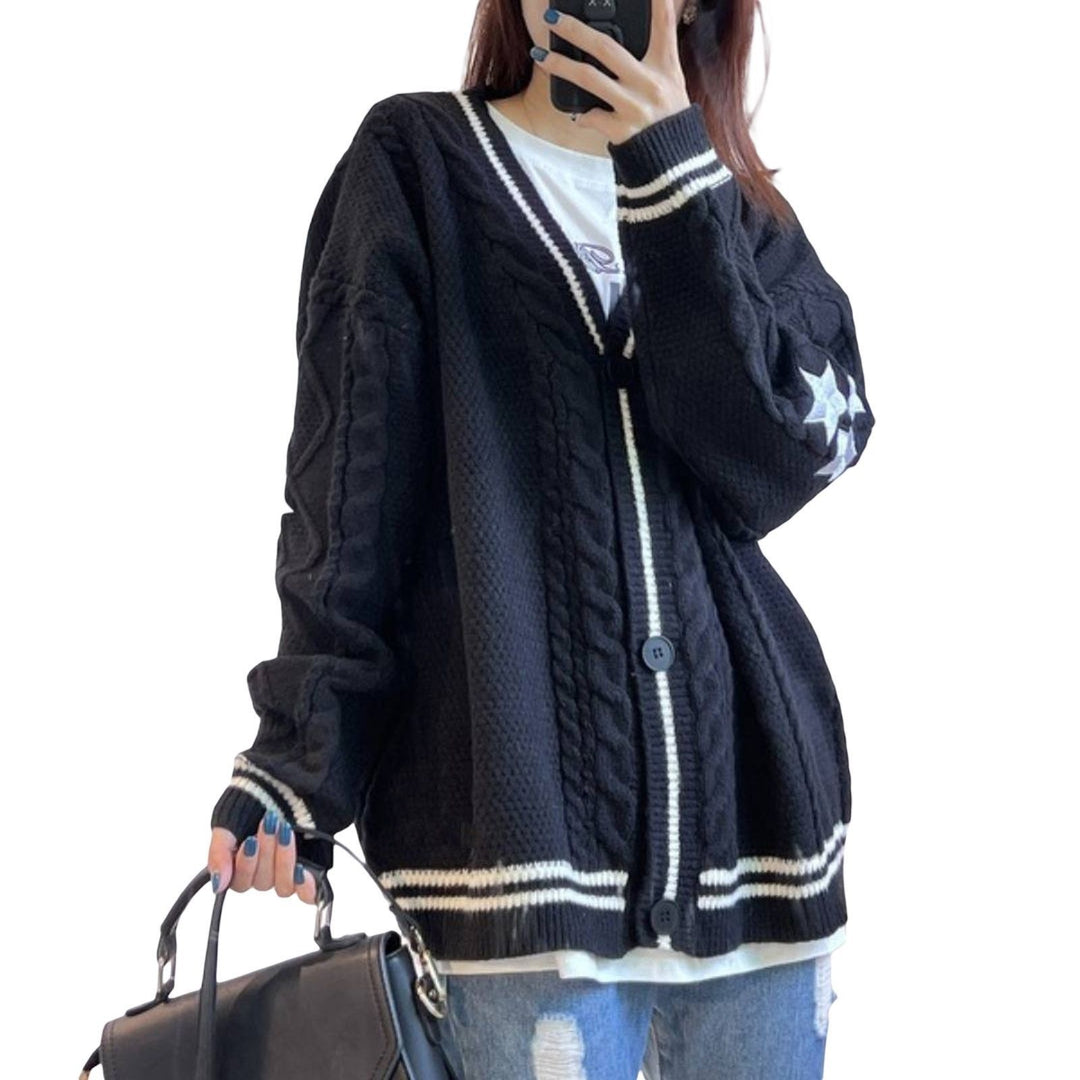 Lady cardigan with twisted pattern Lune London