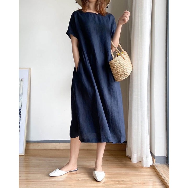 Lightweight and versatile summer dress for women with pockets Lune London