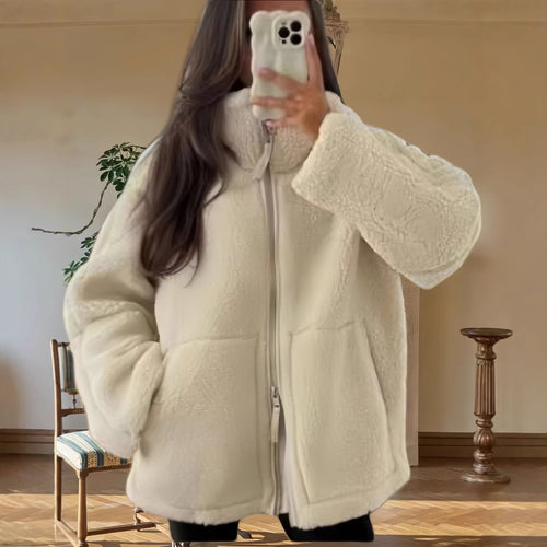 Ladies comfortable fleece jacket Lune London