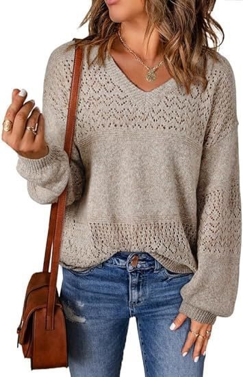 Lune London women's airy knit sweater