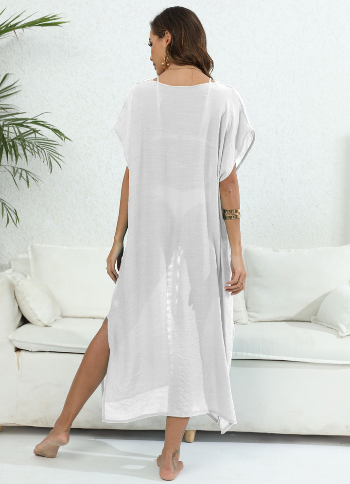 Ladies Elegant Kaftan Beach Dress Lune London