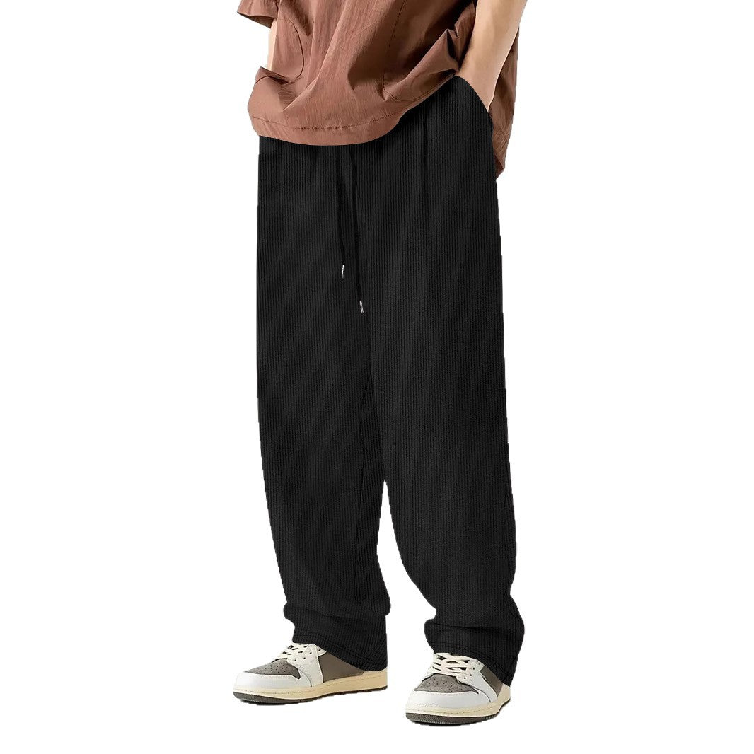 Men Comfortable Ribbed Pants Lune London