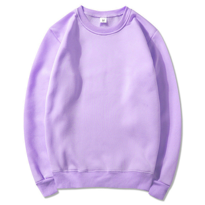Women's sweatshirt made of soft fleece material with a classic round neckline Lune London