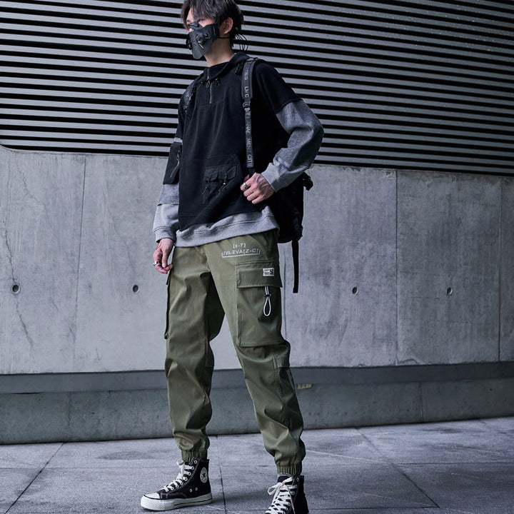 Pantalon cargo tendance pour hommes avec poches polyvalentes et coupe ergonomique Lune London