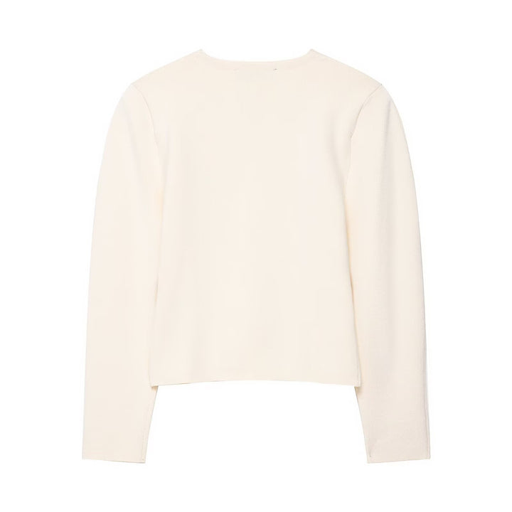Ladies elegant short jacket with golden buttons Lune London