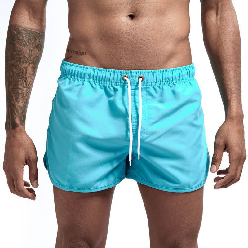 Men's swim shorts made of quick-drying material with an elastic waistband Lune London