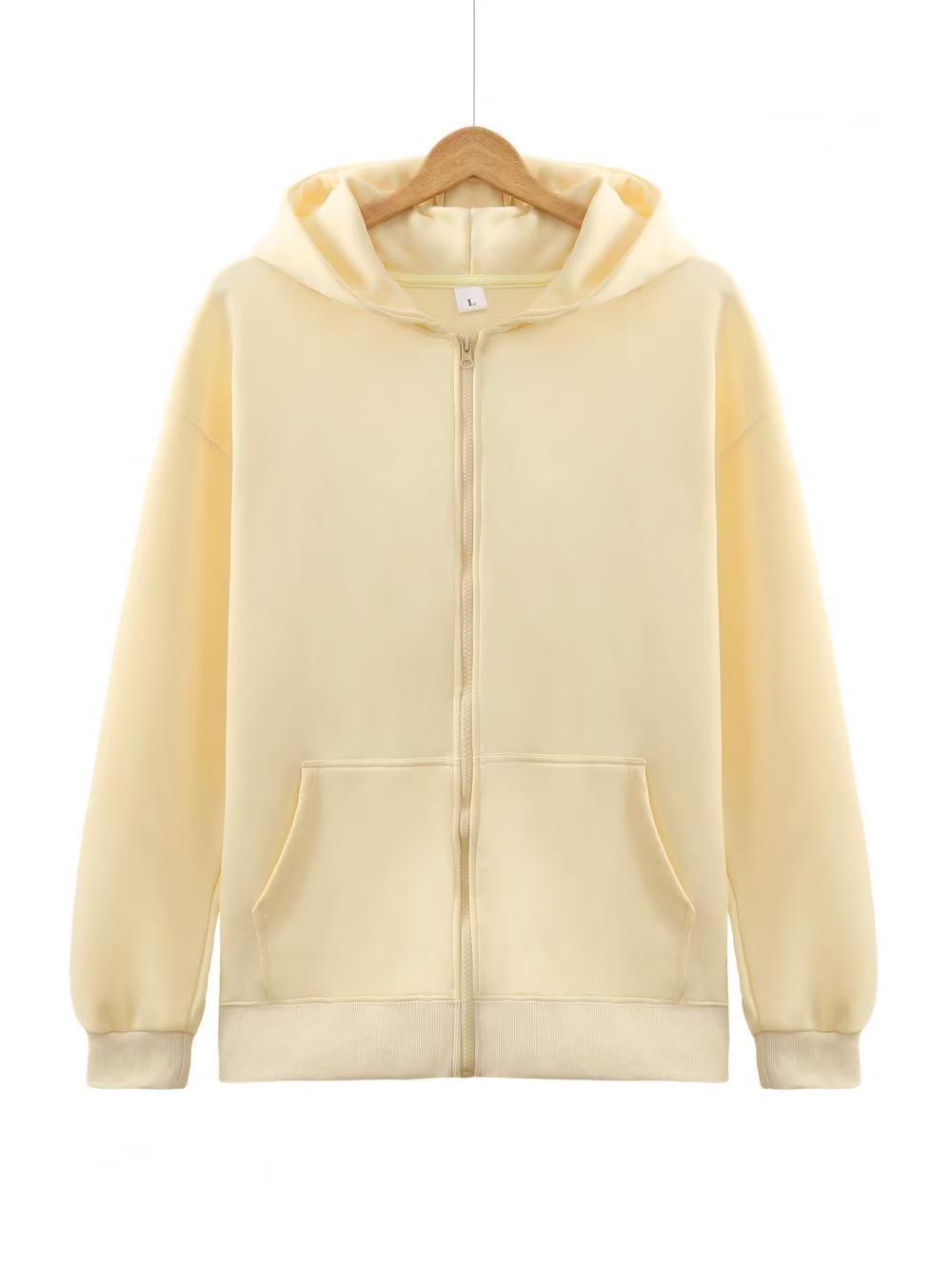 Women's hooded jacket with full zipper and practical pockets Lune London