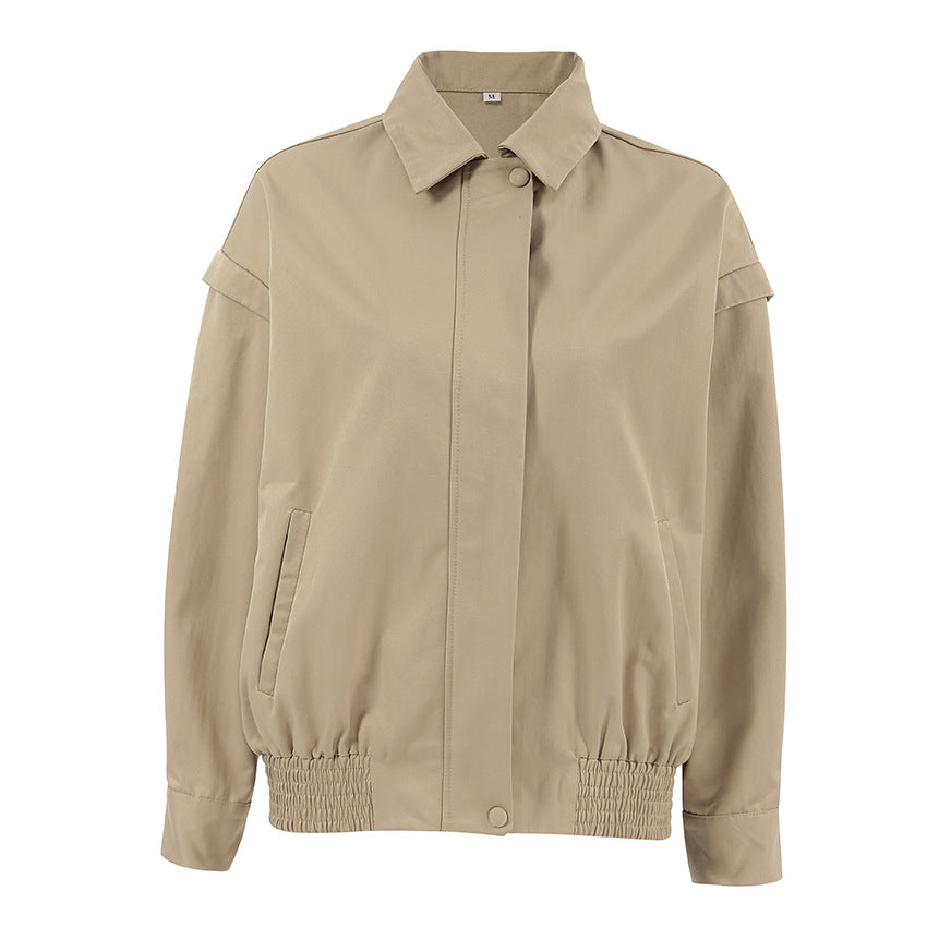 Modern cropped jacket for women with voluminous sleeves Lune London