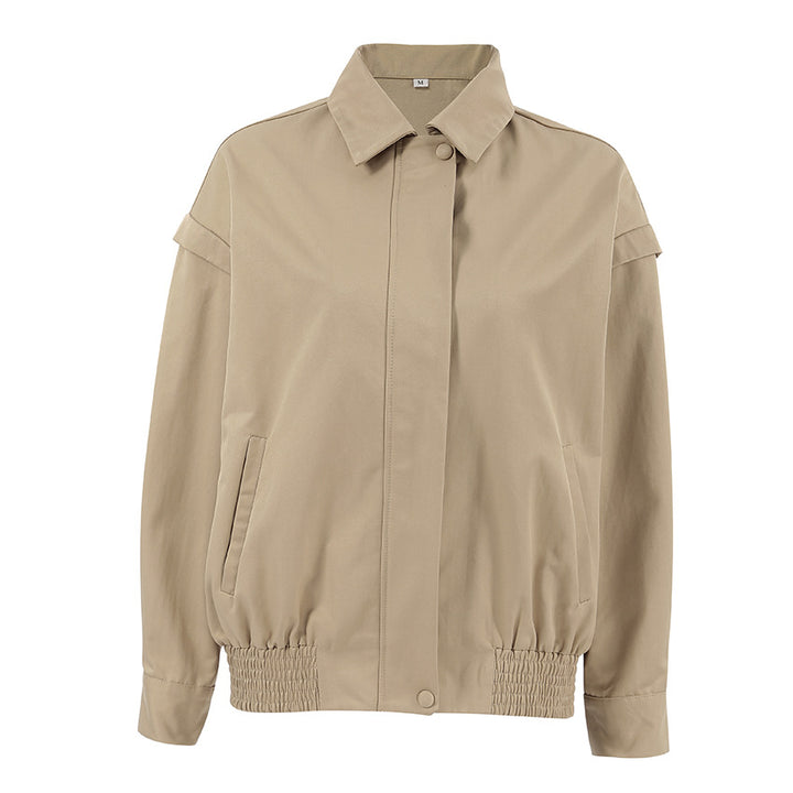 Modern cropped jacket for women with voluminous sleeves Lune London