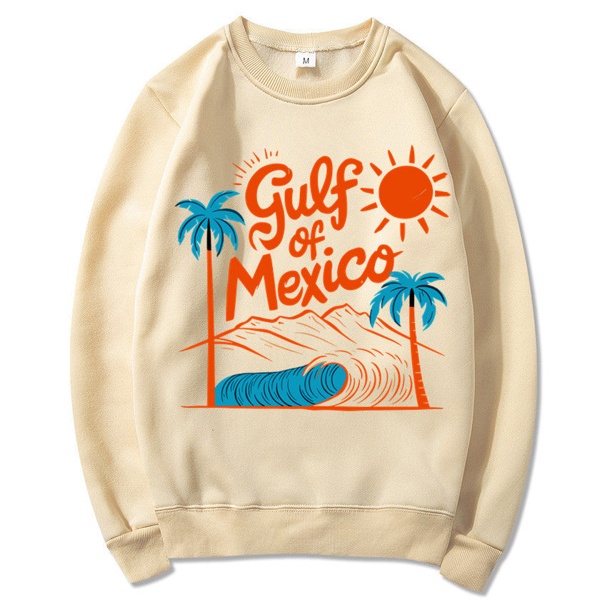 Sweatshirt femme avec design graphique maritime et coupe décontractée Chic & Stil