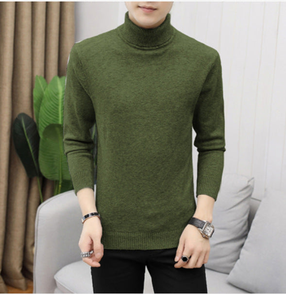 High-quality cotton turtleneck sweater for men Lune London