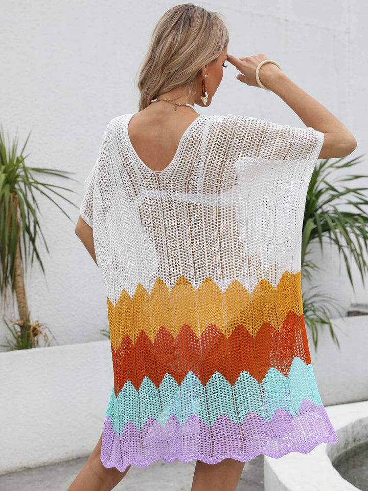 Women Airy Crochet Beach Tunic Lune London