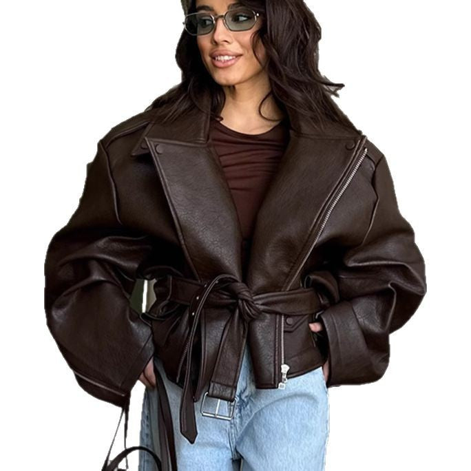 Veste de moto femme avec silhouette innovante Chic & Stil