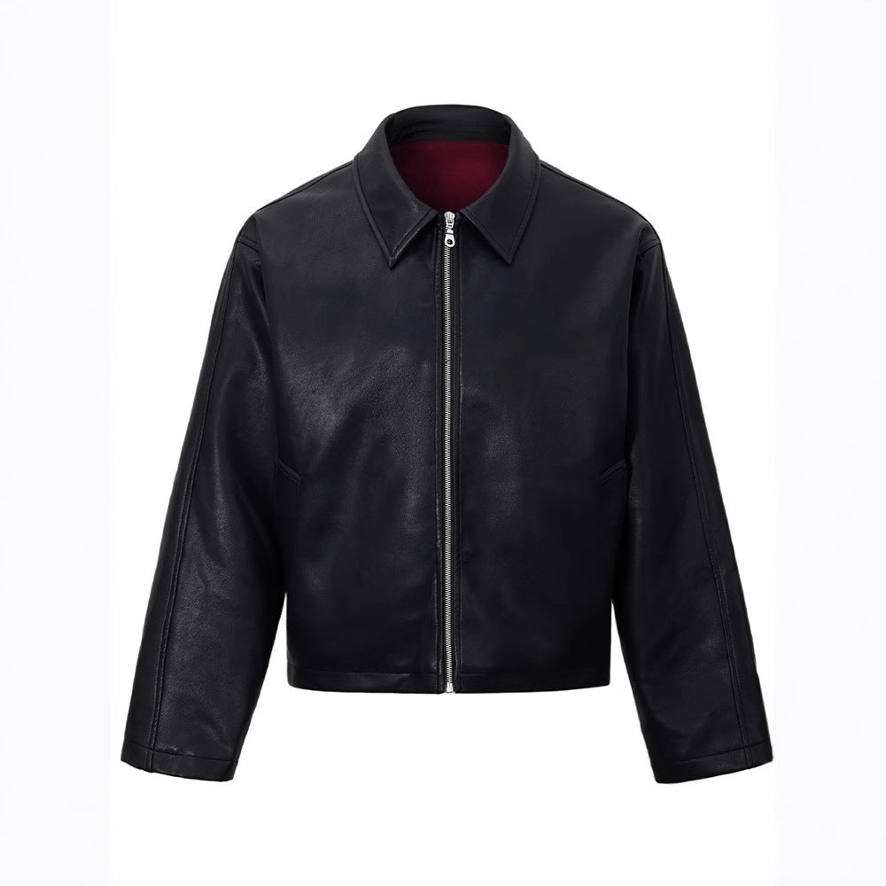Men's Art Jacket Loose Zipper