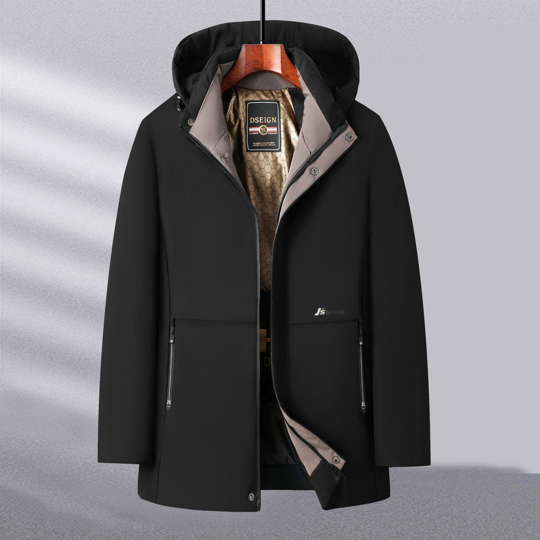 Functional windbreaker jacket for men with versatile pockets Lune London