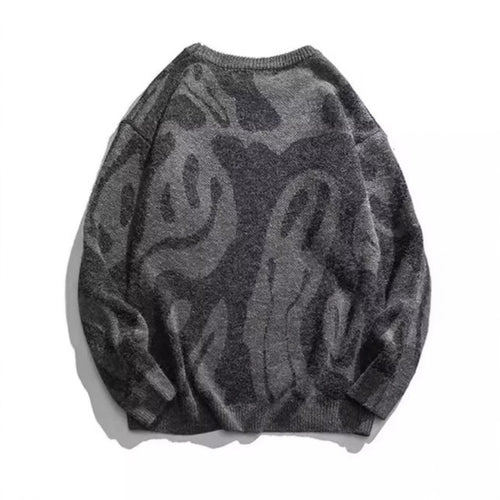 Casual sweater for women with modern print and loose fit Lune London