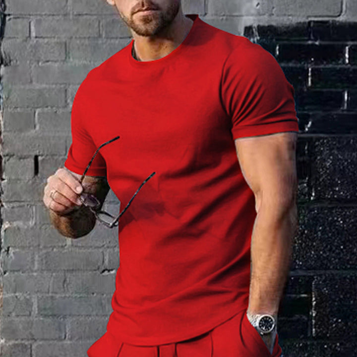 Premium men's short sleeve breathable cotton top Lune London