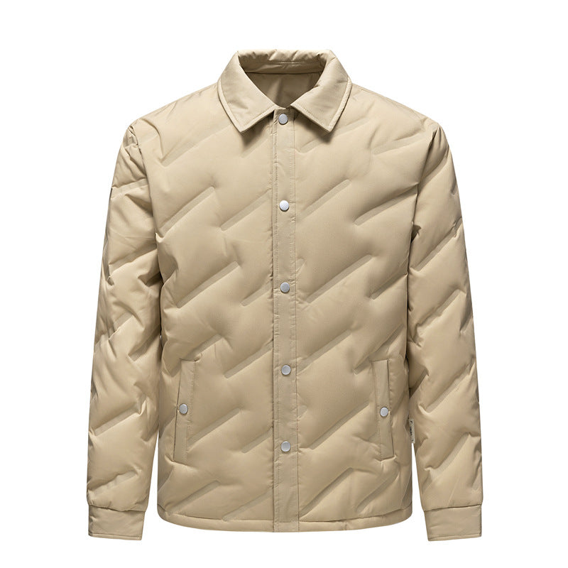 Quilted transition jacket for men Lune London