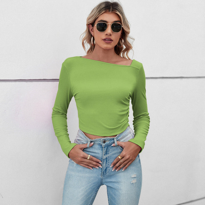 Demi-top for women with an elegant design and sophisticated ruffle details Chic & Stil