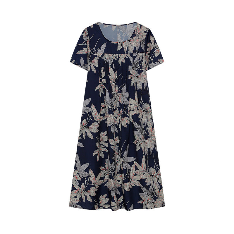 Chic and stylish women's floral casual maxi dress