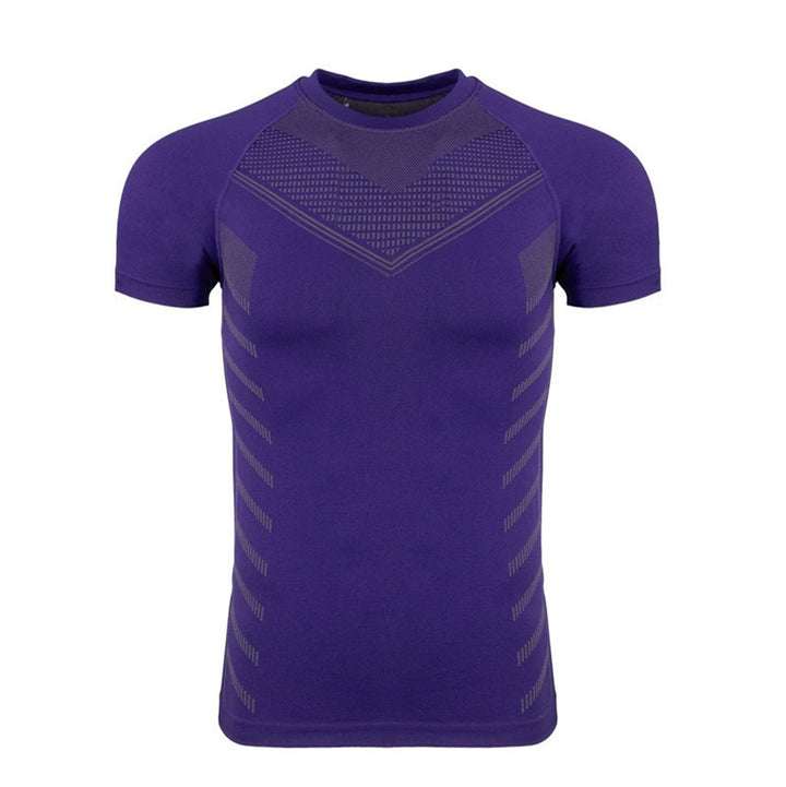 Men's athletic compression T-shirt with breathable technologies Lune London