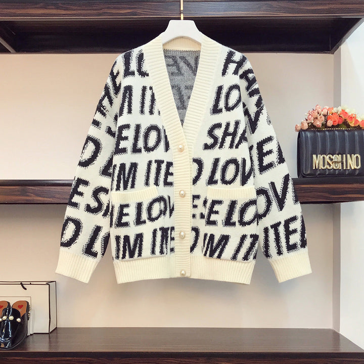 Ladies casual knit cardigan Lune London