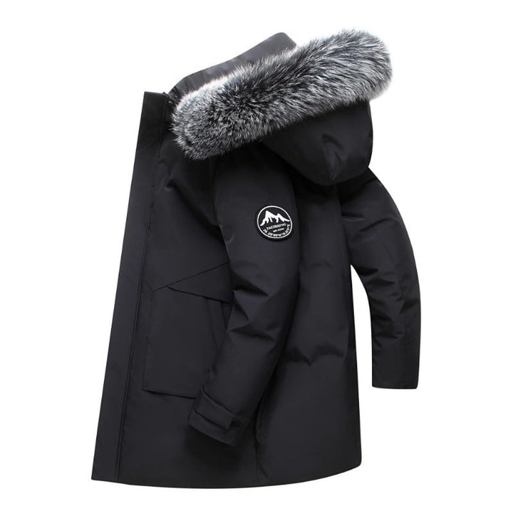 Women's Winter Parka with Removable Hood and Cozy Faux Fur Lune London