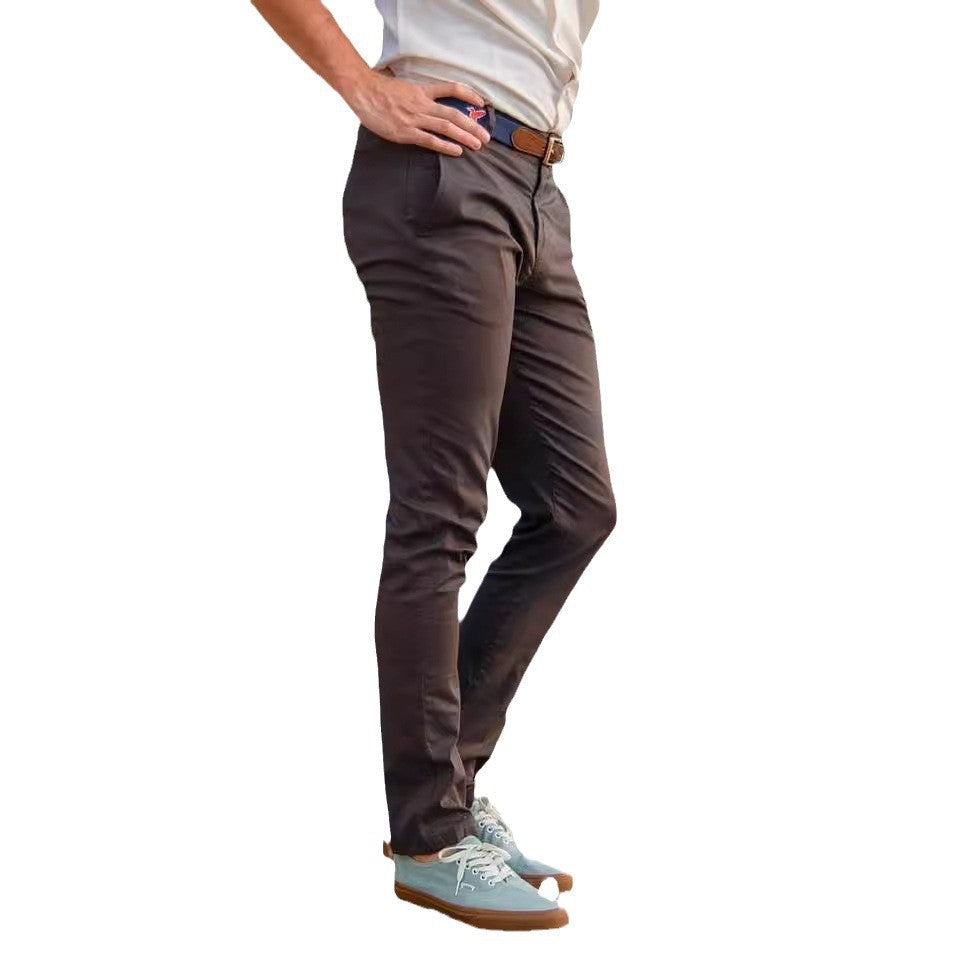 Light stretch chino pants for men Lune London