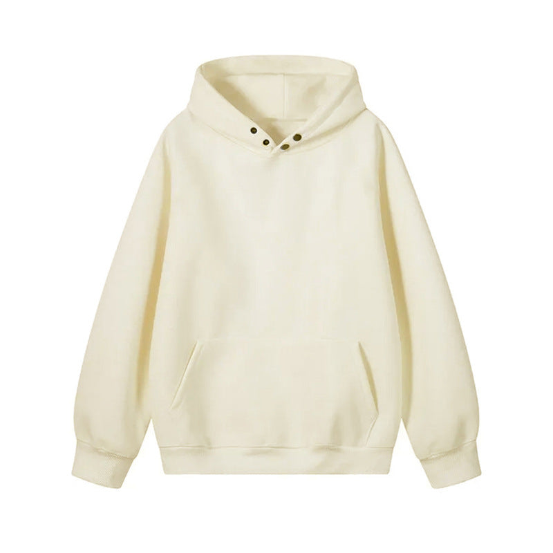 Hooded sweatshirt for women with innovative cut and practical snap buttons Lune London