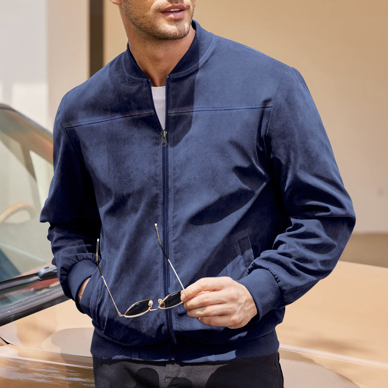 Casual track jacket for men with a sporty design and practical pockets Lune London