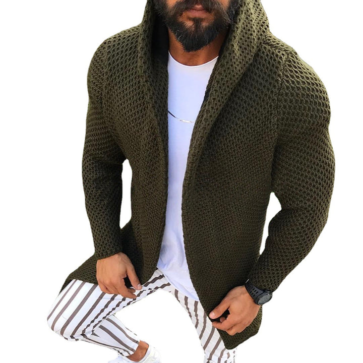 Lady cardigan with open front and hood Lune London