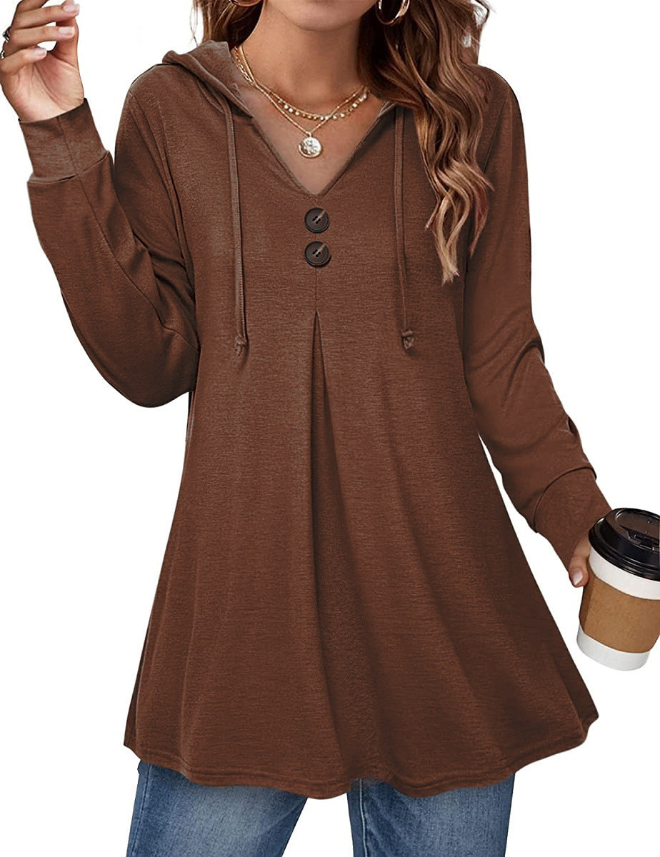 Lune London Women's Hoodie Tunic Top