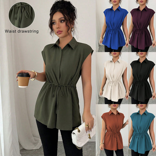 Women casual blouse with tailored cut Lune London