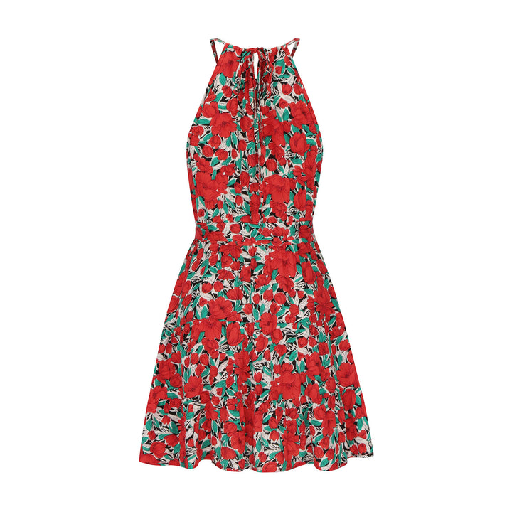 Summer dress for women with an airy cut and floral pattern Lune London