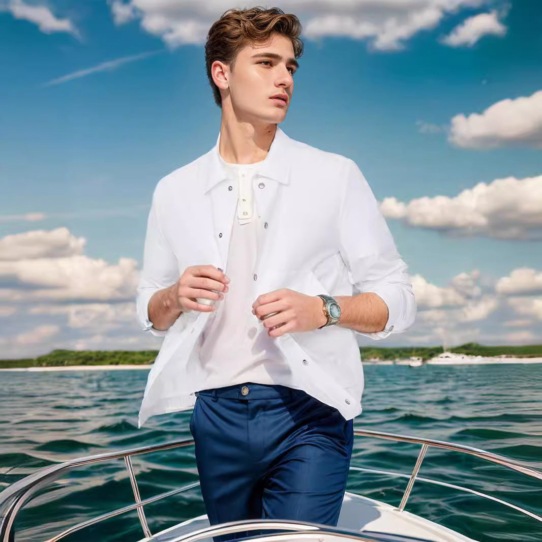 Lightweight outdoor jacket for men Lune London
