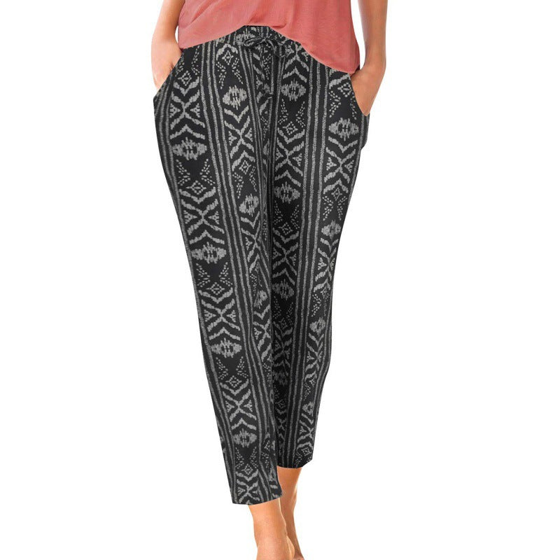 Lune London floral leisure pants for women