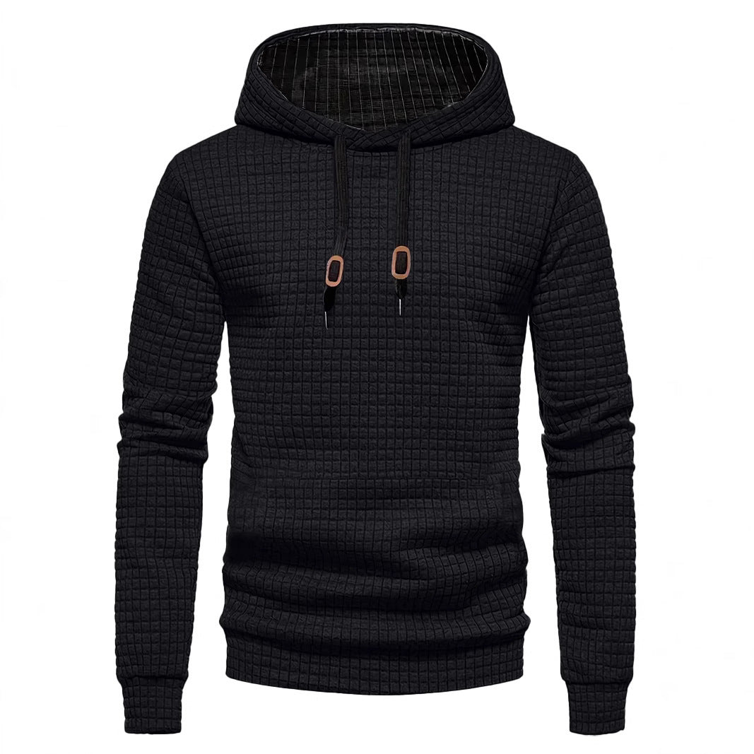 Men's stylish hoodie with textured design Lune London